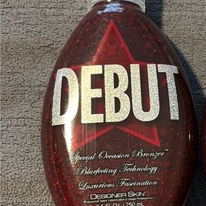 Debut Red Suncare Tanning Lotion